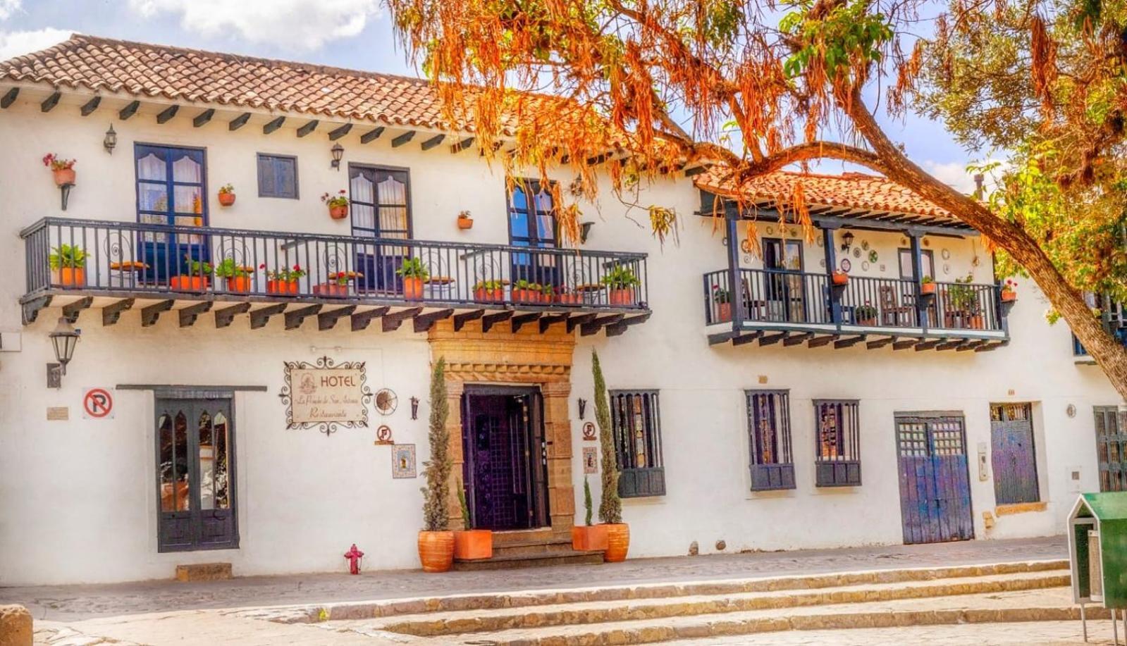 Hotel La Posada De San Antonio Villa de Leyva Luaran gambar